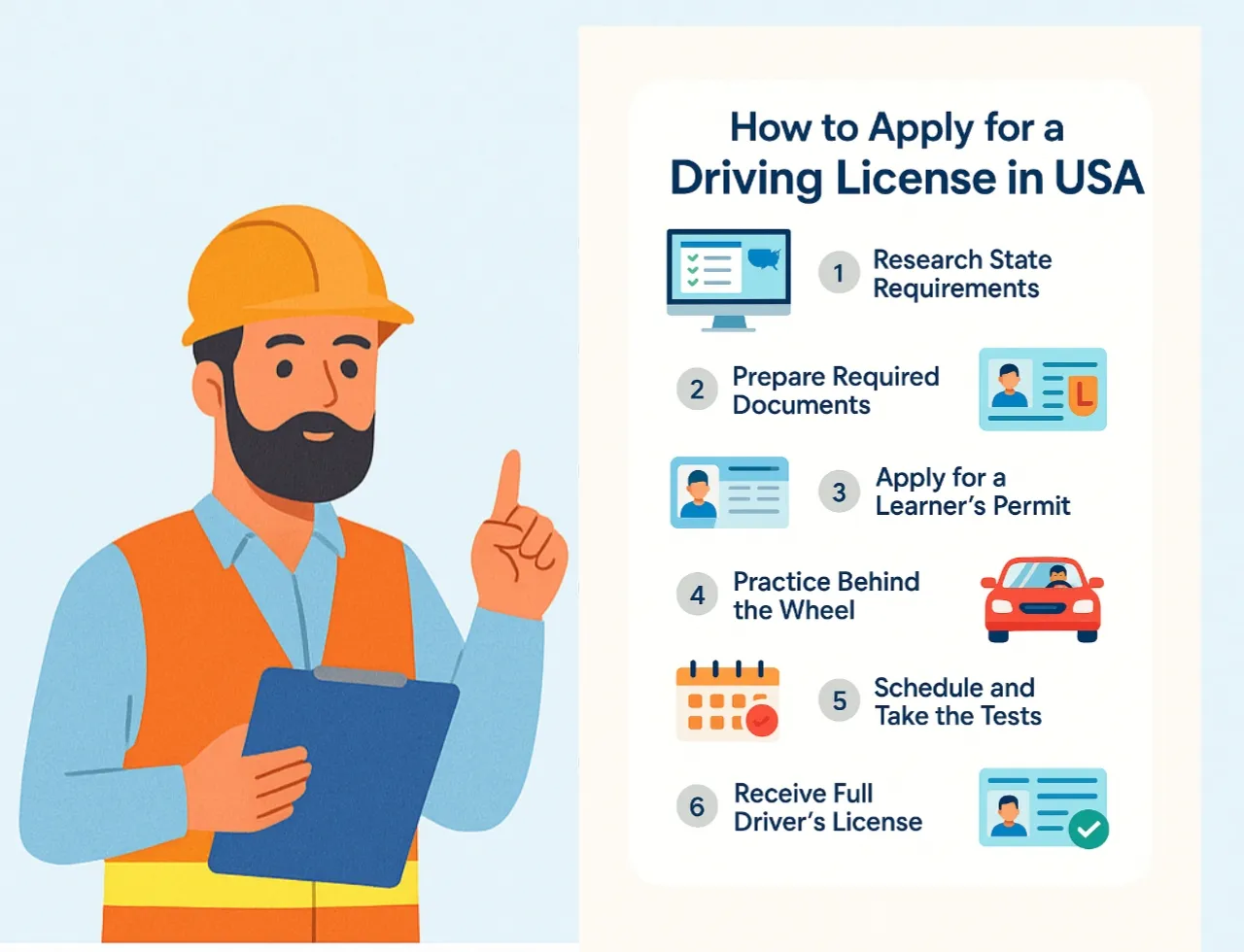 How to Apply for a Driving License in the USA: A Complete Guide